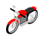 バイク（50cc未満）のアイコン